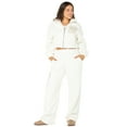 thumbnail image 1 of Celebrity Pink Women’s and Women’s Plus Teddy Fleece Jacket and Wide Leg Pants Set, 2-Piece, Sizes XS-4X, 1 of 6