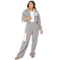 thumbnail image 1 of Celebrity Pink Women’s and Women’s Plus Teddy Fleece Jacket and Wide Leg Pants Set, 2-Piece, Sizes XS-4X, 1 of 6