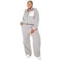 thumbnail image 1 of Celebrity Pink Women’s and Women’s Plus Teddy Fleece Jacket and Wide Leg Pants Set, 2-Piece, Sizes XS-4X, 1 of 6