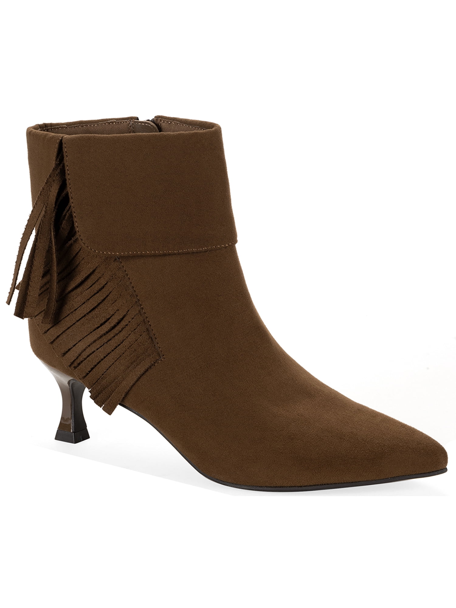 Celebrity Pink's Womens Finn Fringe Bootie
