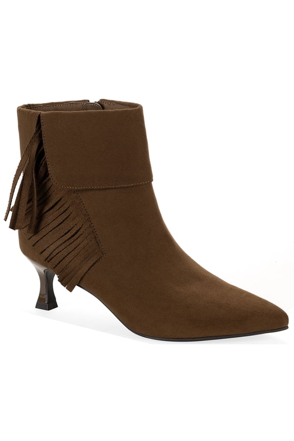's Womens Finn Fringe Bootie