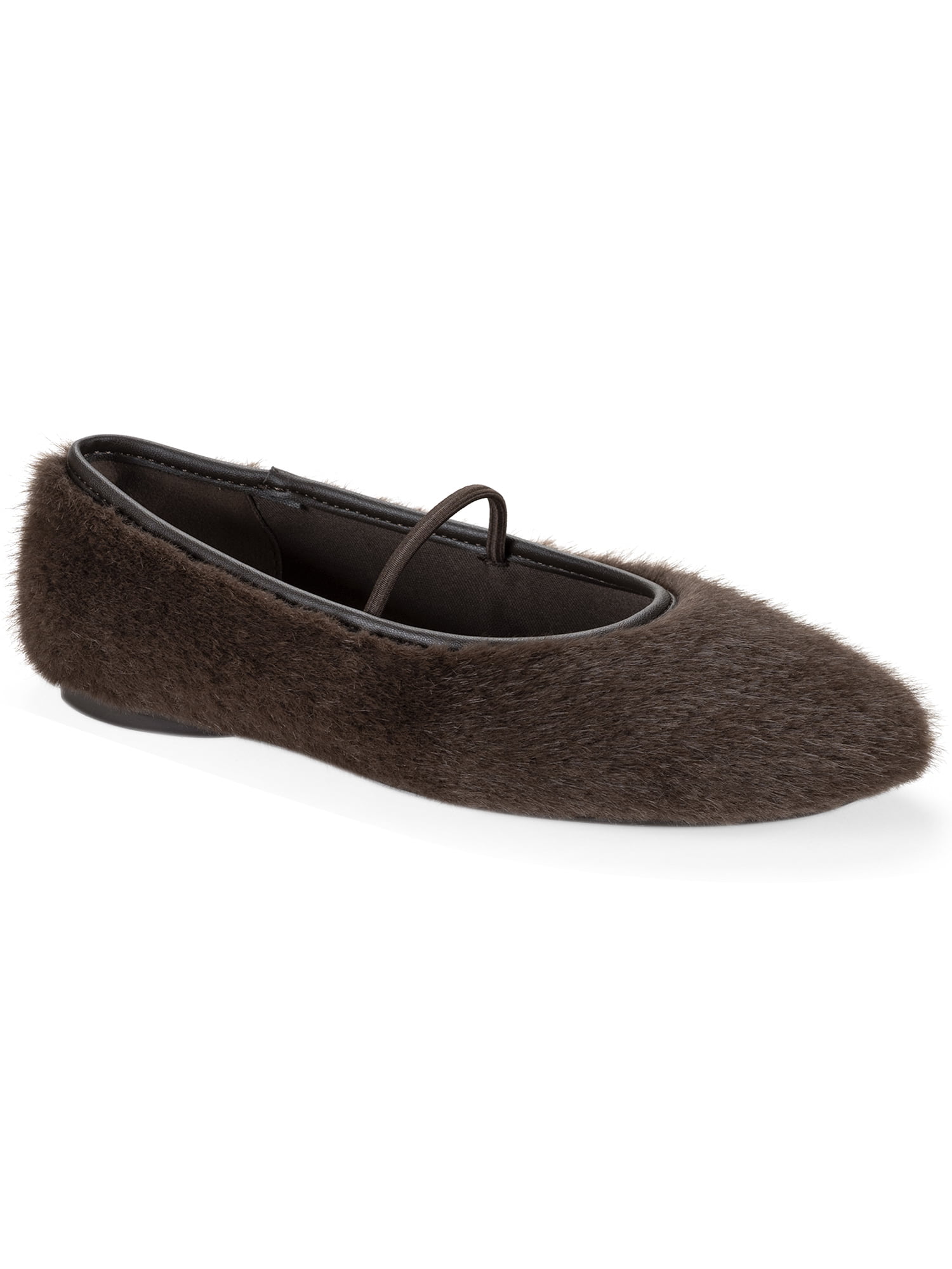 Celebrity Pink's Womens Kelsie Plush Ballet Flat