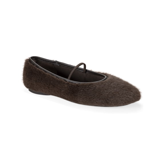 Celebrity Pink's Womens Kelsie Plush Ballet Flat