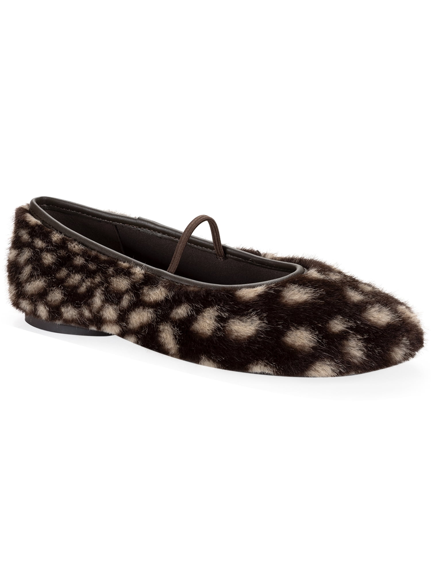 Celebrity Pink's Womens Kelsie Plush Ballet Flat