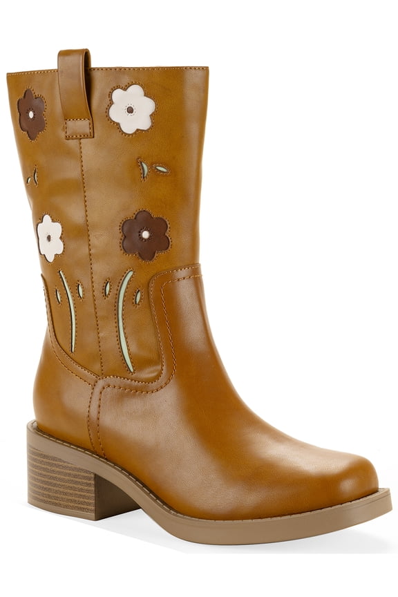 's Womens Wesley Floral Boots