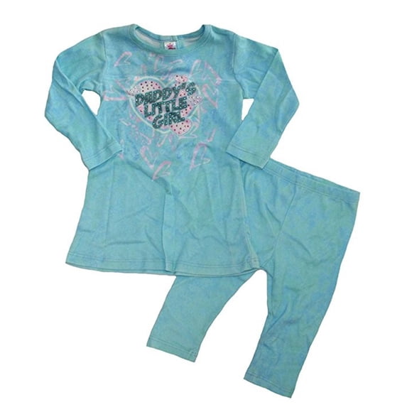 Celebuntante Baby Girls' Daddy's Little Girl Heart Tunic and Leggings Set (6 Months)