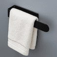 thumbnail image 1 of Celectigo Bathroom Hand Towel Holder, Hand Towel Bar – Self Adhesive Wall Bathroom Towel Hanger, SUS 304 Brushed Stainless Steel (Black), 1 of 8