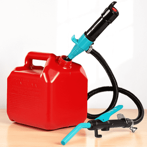Celectigo Battery-Powered Fluid Transfer Pump — Portable Siphon Pump with Flow Control Nozzle For Multi-Liquid Dispensing, Up to 3.0 GPM, 24-Inch Tube, Leakproof Design