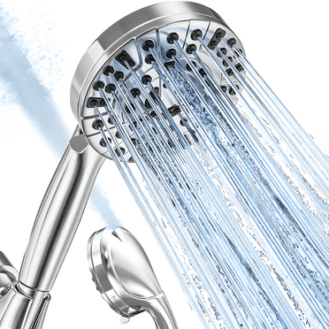 Celectigo Handheld Shower Head — High Pressure 10 mode Shower Heads, Detachable, Adjustable Bracket, Power Jet Modes, Leakproof, Non-Clogging