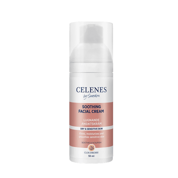 Celenes by Sweden Cloudberry Soothing Facial Cream 50 ml / 1.7 fl oz