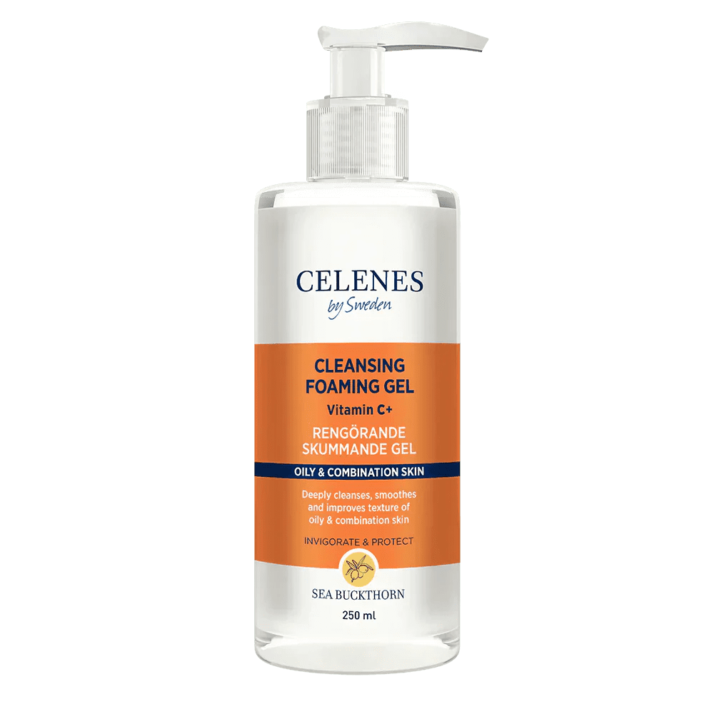 Celenes by Sweden Sea Buckthorn Cleansing Foaming Gel 250 ml / 8.5 fl oz