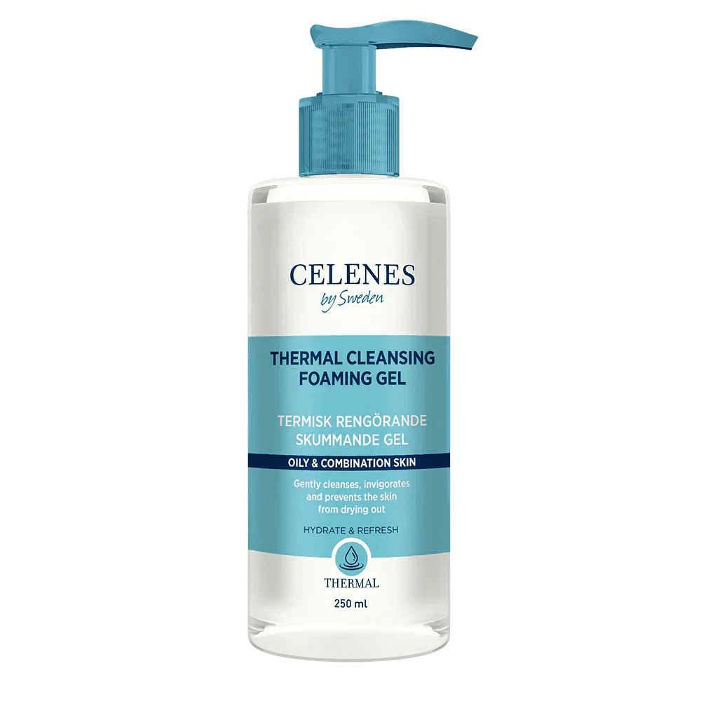 Celenes by Sweden Thermal Cleansing Foaming Gel Oily / Combination 250 ml / 8.5 fl oz