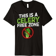 Celery Allergy Awareness Warning Allergic Premium T-Shirt