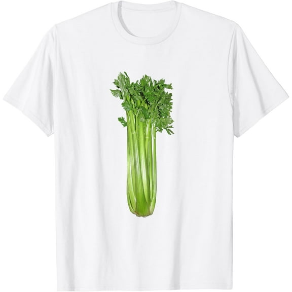 Celery Image Halloween Vegetable Costume T-Shirt