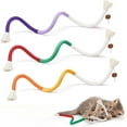 thumbnail image 1 of CelerysPets Cat Chew Rope, Cotton Chew Rope Toys for Cats, Catnip-Infused Organic Cotton 𝐂𝐡𝐞𝐰 𝐑𝐨𝐩𝐞 Toys 𝐟𝐨𝐫 Cats, for All Breeds 28 Inches String 3PCS, 1 of 7