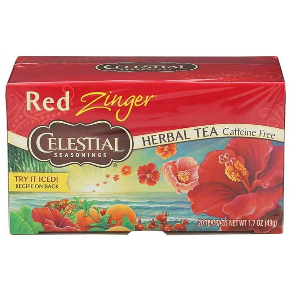 Celes Tb Red Zinger, 20 each each -- 6 per case.