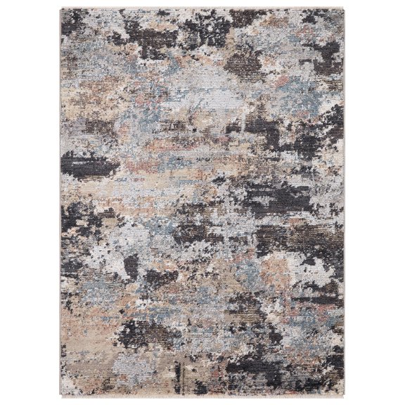 Celeste Brown 8 ft. x 11 ft. Abstract Area Rug