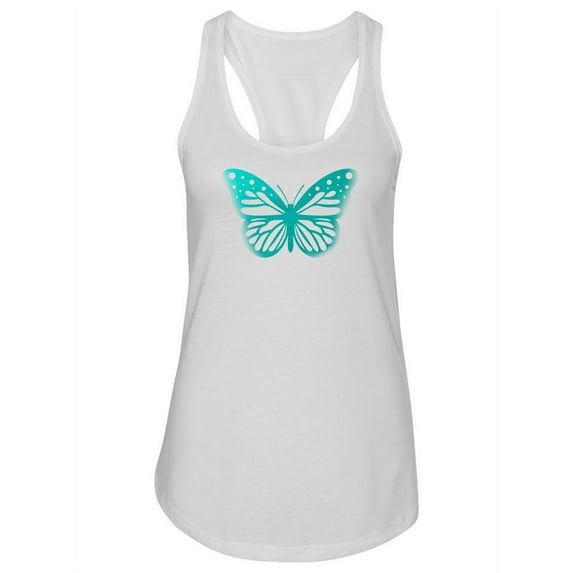 Celeste Butterfly Racerback Tank Women -SPIdeals Designs, Female Large