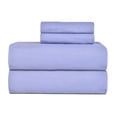 thumbnail image 1 of Celeste Home Ultra Soft Flannel Sheet Set with Pillowcase, Twin, Blue, 1 of 7