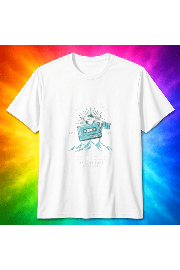 Celeste Mountain Hiking Club Retro Cassette Tape Vintage T-Shirt, for men & women, S-5XL