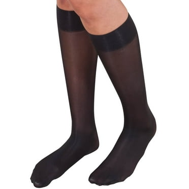 Celeste Stein Compression Socks 20-30mmHg, Black, Regular