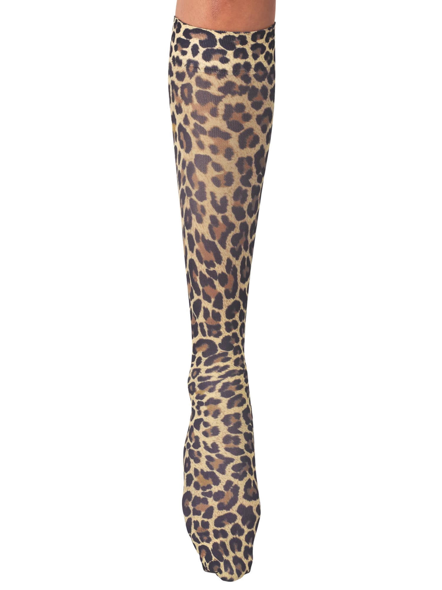 Celeste Stein Compression Socks 20-30mmHg, Leopard Print, Regular