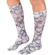 Celeste Stein Compression Socks 20-30mmHg, Noir Roses, Queen