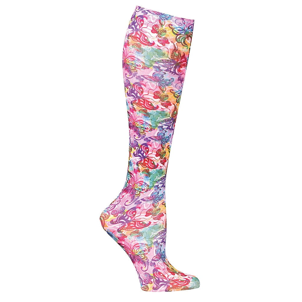 Celeste Stein Tie Dye Compression Socks - 15-20 MmHg Therapeutic Socks For Women, Queen Plus Calf Size - View #7