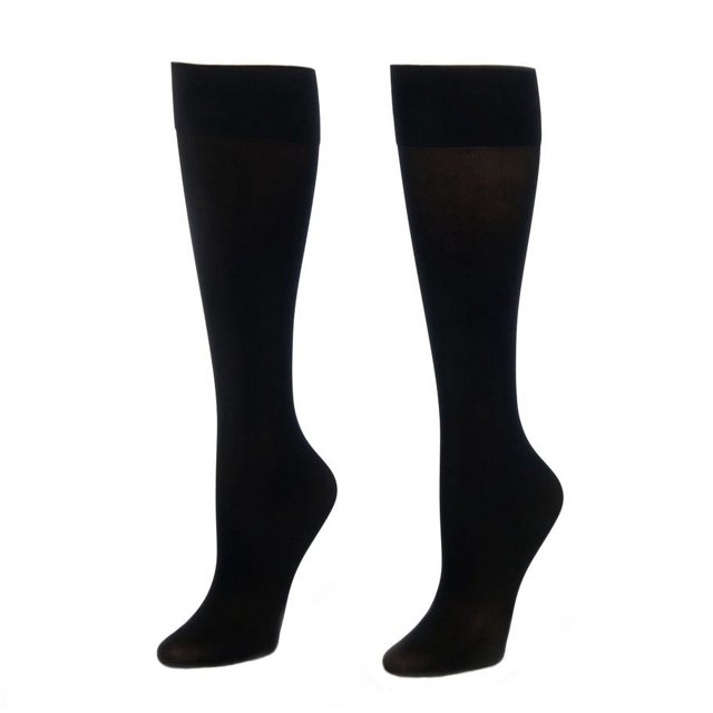 Celeste Stein Therapeutic Compression Socks, 15-20 mmHg, Black, 2 Ct ...