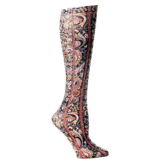 Celeste Stein Therapeutic Compression Socks, 8-15 mmHg, Black Versache