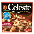 thumbnail image 1 of Celeste Thin Crust Sausage and Pepperoni Microwave Frozen Pizza, 5.5 oz (Frozen), 1 of 6