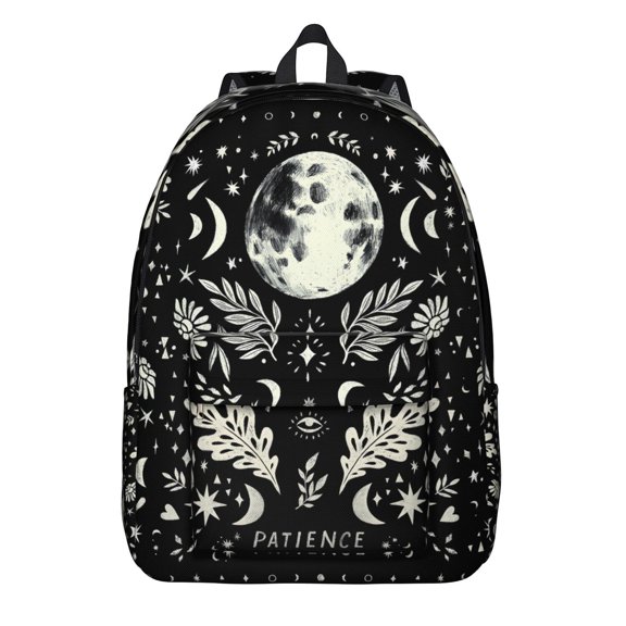 Celestial Astronomical Constellation Pattern Casual Daypack – Lightweight Travel Backpack with Comfortable Carrying and Anti-theft Features for Female Professionals, Travelers, and Students