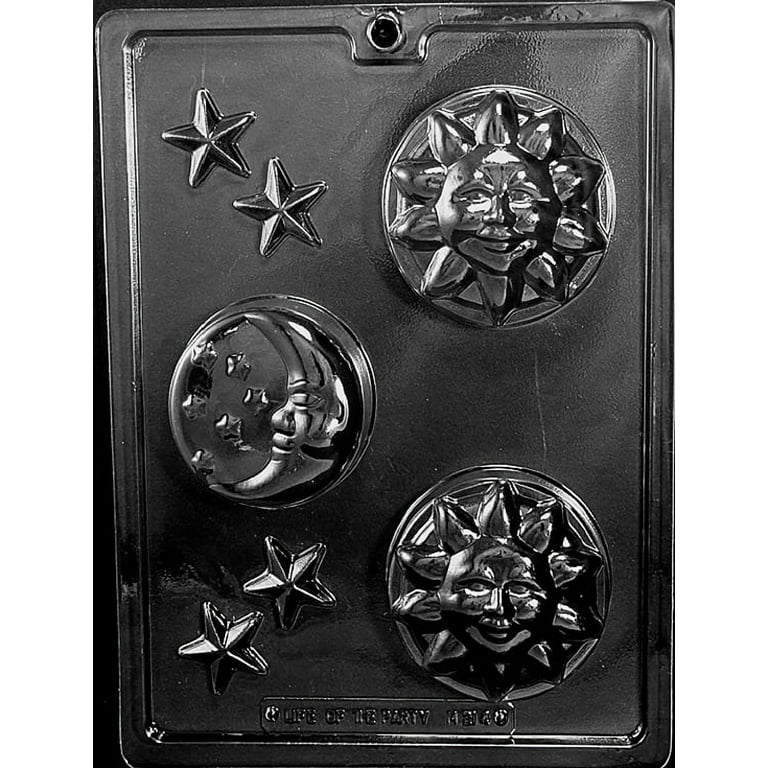 Cybrtrayd L009 Numbers - Large/Small Chocolate Candy Mold with Exclusive Cybrtrayd Copyrighted Chocolate Molding Instructions