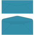 thumbnail image 1 of Cerulean Blue #10 Business Color Mailing Envelopes | 4 1/8 X 9 ½ inches | 24lb Bond Bright Color Paper (90 GSM) | 50 Envelopes Per Pack, 1 of 6