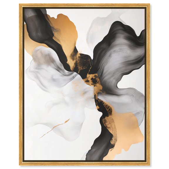 Celestial Boundaries I Canvas Neutral Boho Art by Art Remedy, Gold Frame, 20" x 24"