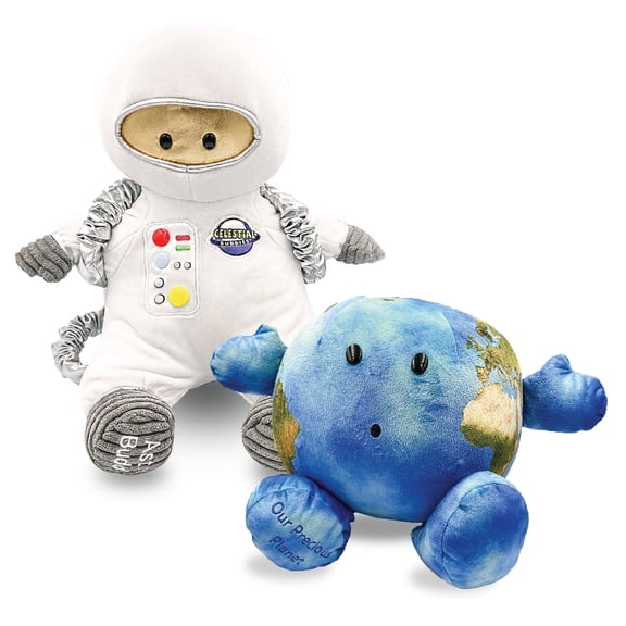 Celestial Buddies Little Explorer Set Includes AstroBuddy Astronaut and Our Precious Planet Ages 0+