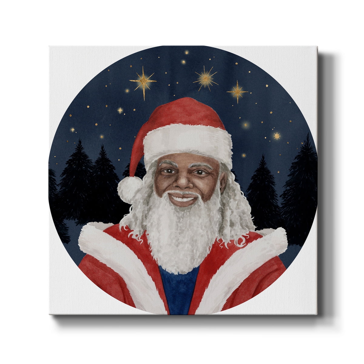 Celestial Christmas Collection C- Gallery Wrapped Canvas