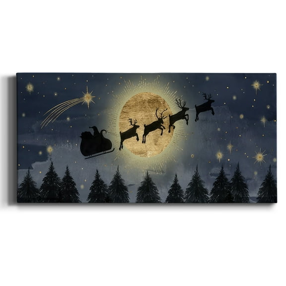 Celestial Christmas Collection D- Gallery Wrapped Canvas
