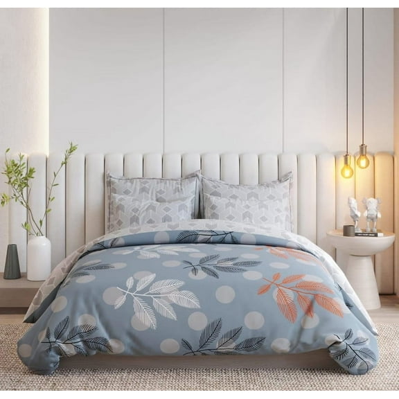 Celestial Comfort Bedding Set - Blue Floral