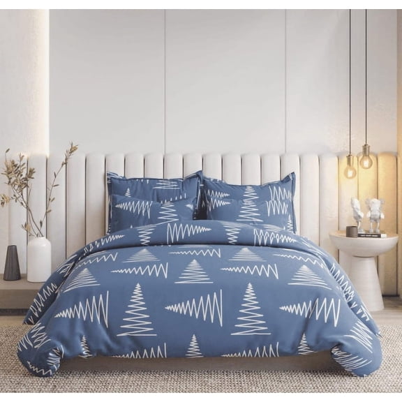 Celestial Comfort Bedding Set - Dark Blue