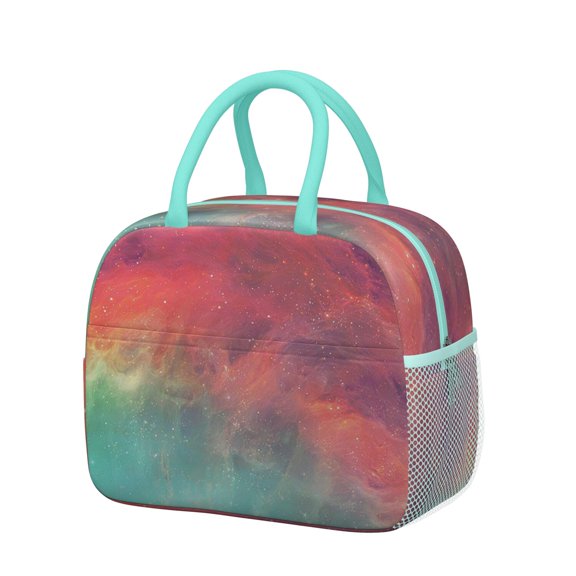 Celestial Cosmos Lunch Bag Galaxy Space Geek Thermal Cooler Tote for Work