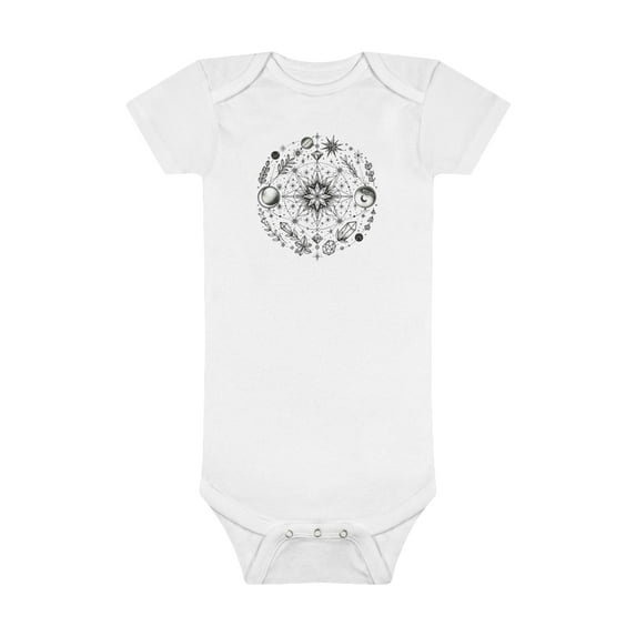 Celestial Design Onesie® - Customizable in Four Vibrant Colors