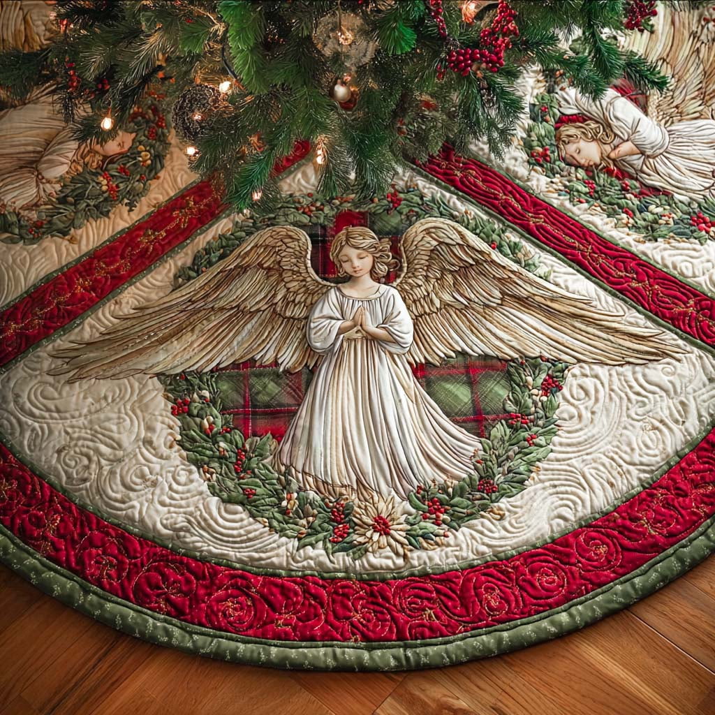 Celestial Devotion Quilted Tree Skirt - Walmart.com