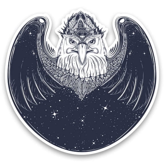 Celestial Eagle - 12" Vinyl Sticker Waterproof Decal