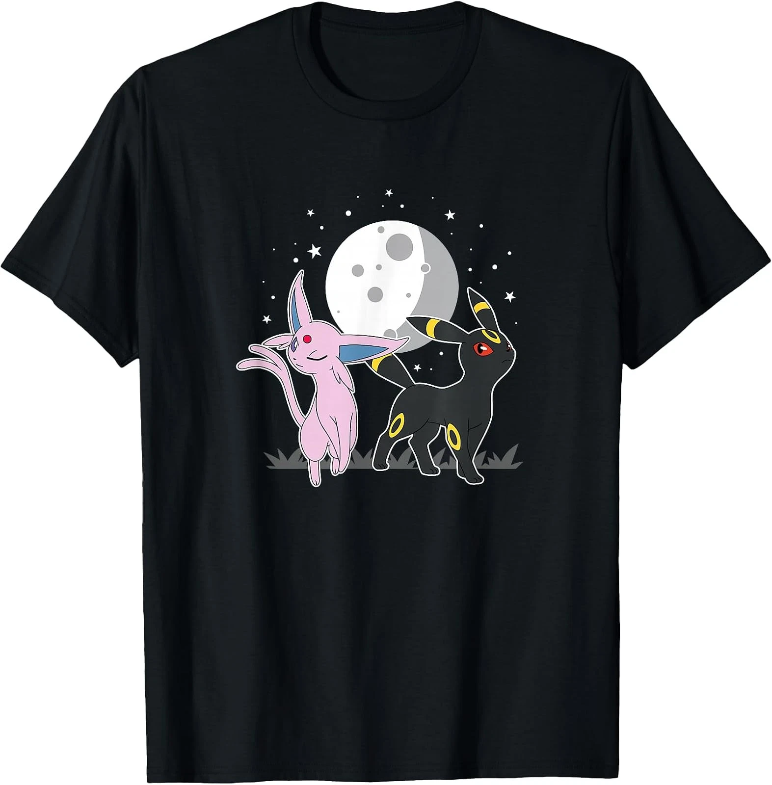 Celestial Espeon & Umbreon Graphic Tee for Fans - Walmart.com