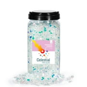 Celestial Fire Glass High Luster, 1/4 Tempered Fire Glass in Iridescent Rainbow | 10 Pound Jar