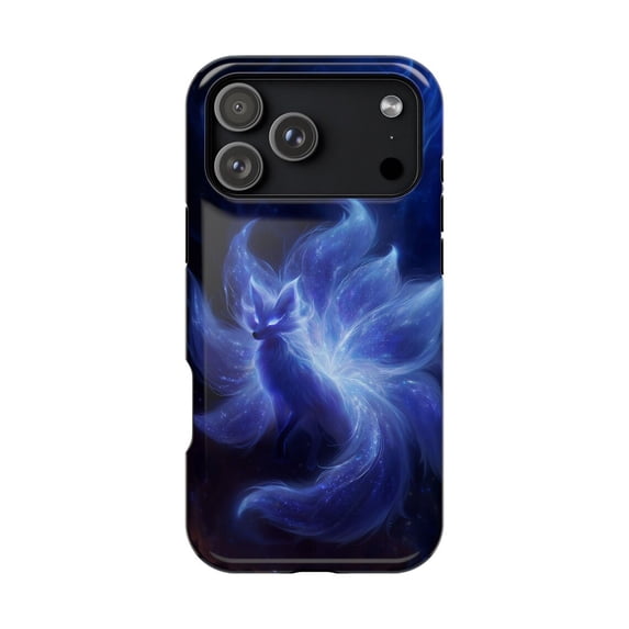 Celestial Fox Purple Tails Fantasy Spirit Mythical Animal Case form ...