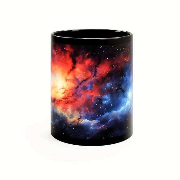 Celestial Galaxy Mug: Cosmic Coffee Cup for Space Lovers