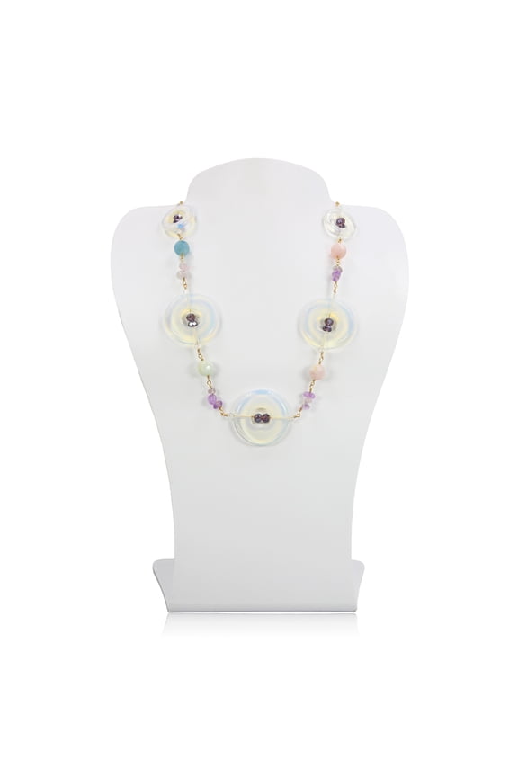 MGR! My Gems Rock Glow Opalite Opalite Necklace, 1 Piece