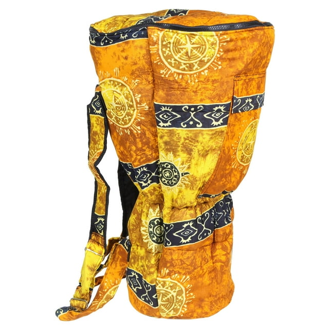 Celestial Gold Djembe Backpack Bag XXL